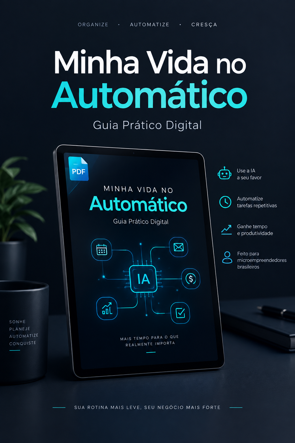 Minha Vida no Automático | Organização da Rotina com IA