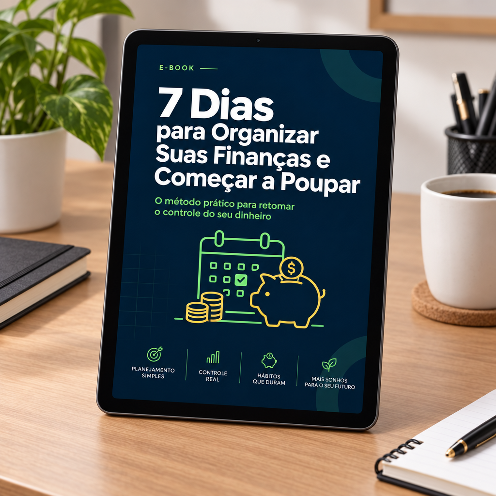 7 Dias para Organizar Suas Finanças e Começar a Poupar